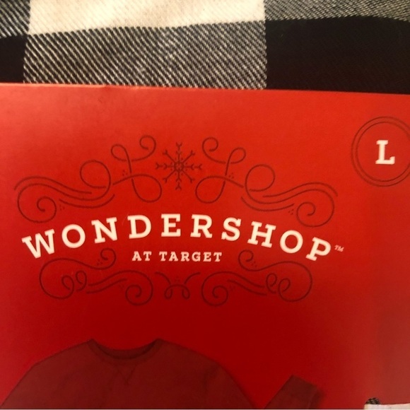 PJ’S /NWT/Women/3pc Backpack & Pajama Set/Buffalo Check /size L/wondershop - Picture 6 of 7